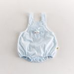 【66-90cm】ロンパース＆シャツ ブルー チェック - 画像 (7)