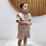 【73-100cm】セットアップ ベビー セーラー風 ナチュラル - 画像 (12)