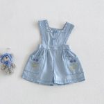 【73-120cm】フリルTシャツor刺繍サロペットorサロペットスカート 可愛い 子供服 - 画像 (8)