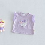 【73-120cm】タンクトップ 女の子 フリル袖 可愛い 子供服 - 画像 (6)