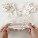 【80-120cm】ワンピース水着 女の子 うさぎ柄 チュール - 画像 (13)