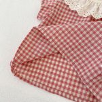 【73-110cm】セットアップ ベビー フリル襟 チェック スウィート - 画像 (11)