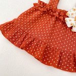 【66-100cm】セットアップ ベビー 女の子 スウィート ドット - 画像 (9)