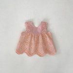 【66-100cm】セットアップ ベビー アイレットフラワー&ハート - 画像 (11)