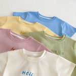 【73-120cm】半袖Tシャツ ベビー 男女兼用 可愛い カジュアル - 画像 (15)