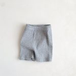 【66-90cm】ショートパンツ ベビー リブカジュアル - 画像 (6)
