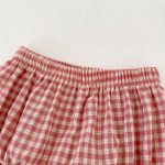 【73-110cm】セットアップ ベビー フリル襟 チェック スウィート - 画像 (12)