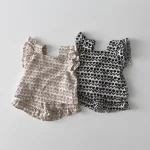 【73-100cm】セットアップ ベビー 女の子 チューリップ柄 - 画像 (2)