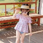 【90-130cm】水着 パターンプリント スイムウェア - 画像 (2)