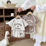 【73-110cm】セットアップ ワッフル カジュアル - 画像 (14)