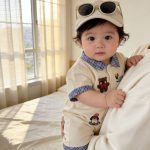 【66-100cm】ロンパース ブルー襟 可愛い ベビー服 - 画像 (12)