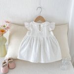 【73-110cm】ワンピース 可愛い ドット クマ - 画像 (7)