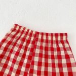 【73-110cm】セットアップor帽子 ベビー チェック柄 通園・お出かけに - 画像 (17)