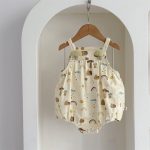 【66-90cm】ロンパース 可愛い キノコ ベビー服 - 画像 (6)