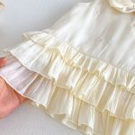 【73-120cm】ワンピース蝶結びクリームケーキ - 画像 (14)