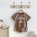【73-110cm】セットアップ ワッフル カジュアル - 画像 (9)