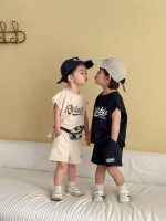 【80-150cm】セットアップ キッズ 男女兼用 韓国風 英字プリント - 画像 (11)