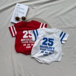 【66-90cm】ロンパース メリカンスポーツ カジュアル ベビー服