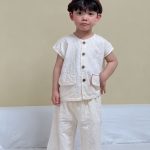 【80-150cm】セットアップ/ワンピース 可愛い チェック おしゃれ 兄妹お揃い - 画像 (14)