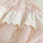 【66-90cm】ロンパース ピンク レース おしゃれ ベビー服 - 画像 (7)