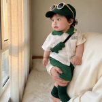 【73-100cm】セットアップ ダイナソー 可愛い トップス&ボトムス - 画像 (5)