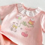 【73-120cm】Tシャツ 可愛い ガールズ 着心地良い トップス - 画像 (19)