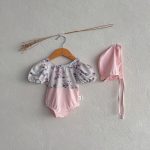 【73-120cm】水着 小花 可愛い スイムウェア&帽子 - 画像 (8)