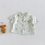 【73-110cm】Tシャツ チェック 総柄 男の子 - 画像 (6)