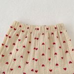 【73-130cm】セットアップ ベビー ノースリープ ハート おしゃれ - 画像 (12)