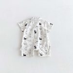 【66-90cm】ロンパース ドッグ柄 カートゥーン - 画像 (4)