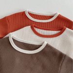 【73-120cm】セットアップ ベビー カラー切り替え 快適な着心地 - 画像 (12)