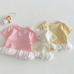 【73-120cm】Tシャツ 可愛い 女の子 おしゃれ トップス - 画像 (2)