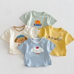 【73-110cm】Ｔシャツ カートゥーン 可愛い 女の子 トップス