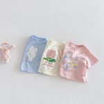 【80-150cm】Tシャツ 可愛い ドット 女の子 トップス - 画像 (7)