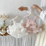 【66-90cm】キャミロンパース 可愛い ベビー服 - 画像 (6)