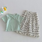 【80-120cm】Tシャツ パステルカラー 柔らか 女の子 トップス - 画像 (10)