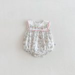 【66-90cm】ロンパース ウサギ柄 セーラー 可愛い - 画像 (7)