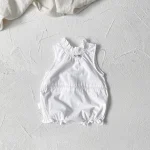 【66-90cm】ロンパース ベビー 韓国風 フリル襟 小花柄 - 画像 (18)