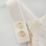 【66-100cm】ロンパース ニット編み シンプル 着心地良い ベビー服 - 画像 (14)