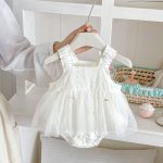 【66-90cm】ロンパース 可愛い メッシュ - 画像 (3)