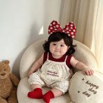 【73-100cm】サロペット&シャツ 可愛い フラワー柄 セットアップ - 画像 (5)