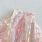 【73-120cm】ワンピース カラフル 蝶結び おしゃれ - 画像 (11)
