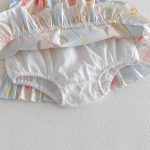 【66-90cm】キャミロンパース ピンク フラワー 可愛い 女の子 - 画像 (11)