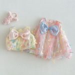 【73-120cm】ワンピース カラフル 蝶結び おしゃれ - 画像 (9)