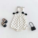 【66-90cm】ロンパース 可愛い ハート ベビー服 - 画像 (3)