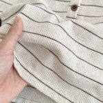 【66-100cm】セットアップ ベビー 韓国風 ボーダーワッフル - 画像 (12)
