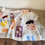 【80-150cm】セットアップorワンピース 落書き 兄妹お揃い - 画像 (20)
