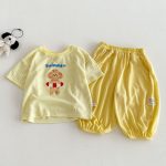【73-120cm】Tシャツ 可愛い ボーダー トレンド おしゃれ トップス - 画像 (13)