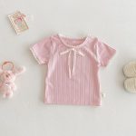 【73-120cm】Tシャツ パステルカラー フラワー - 画像 (5)