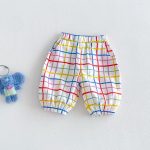 【73-110cm】セットアップ ツリー柄 シャツ&カラフルパンツ - 画像 (6)